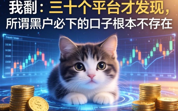 我翻了三十个平台才发现,所谓黑户必下的口子根本不存在