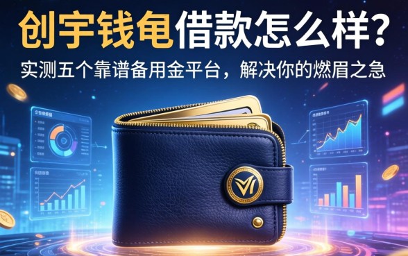 创宇钱包借款怎么样？实测五个靠谱备用金平台，解决你的燃眉之急