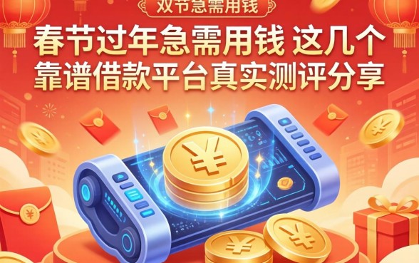 春节过年急需用钱，这几个靠谱借款平台真实测评分享
