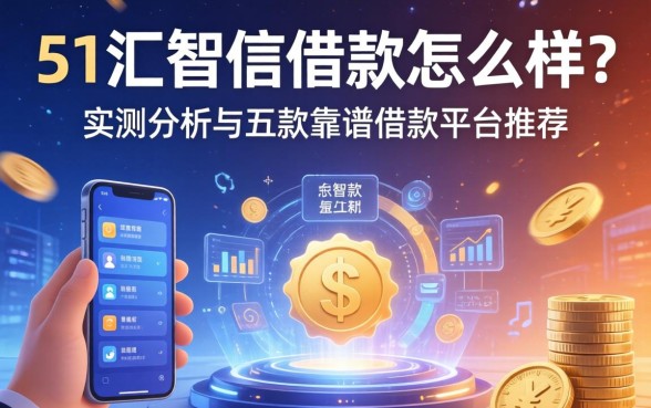 51汇智信借款怎么样？实测分析与五款靠谱借款平台推荐