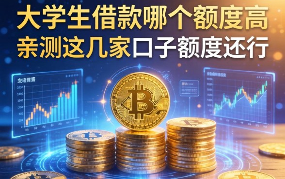 大学生借款哪个额度高，亲测这几家口子额度还行