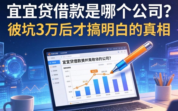 宜人贷借款是哪个公司？被坑3万后才搞明白的真相