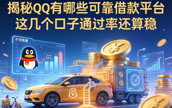 揭秘qq有哪些可靠借款平台，这几个口子通过率还算稳