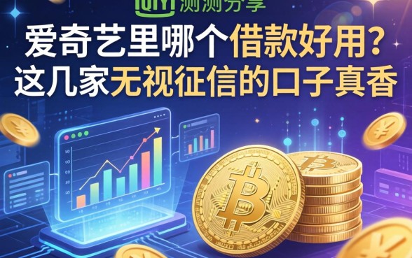 实测分享：爱奇艺里哪个借款好用？这几家无视征信的口子真香