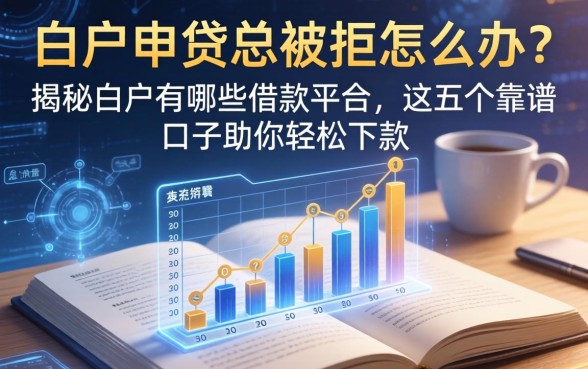 白户申贷总被拒怎么办?揭秘白户有哪些借款平台,这五个靠谱口子助你轻松下款