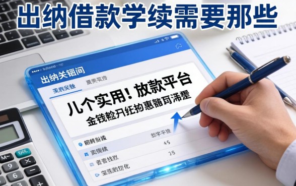 出纳借款手续需要哪些？整理几个实用的放款平台