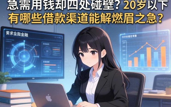 急需用钱却四处碰壁？20岁以下有哪些借款渠道能解燃眉之急？