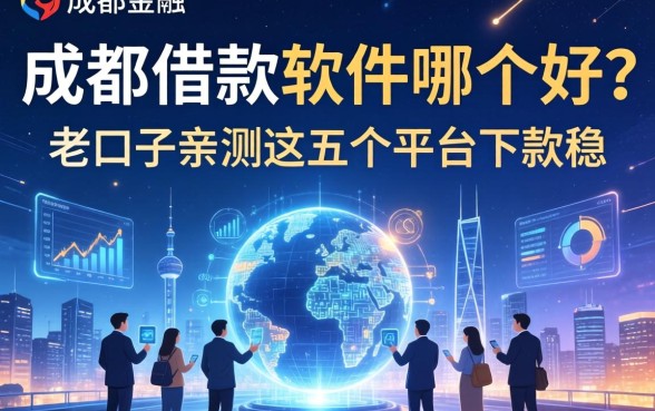 成都借款软件哪个好？老口子亲测这五个平台下款稳