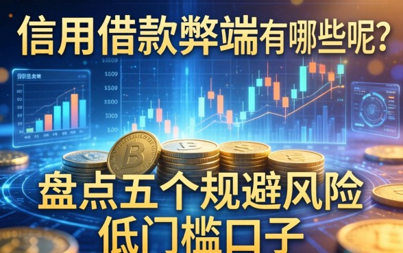 信用借款的弊端有哪些呢？盘点五个规避风险的低门槛口子