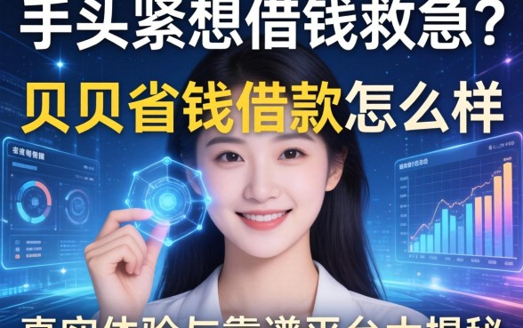 手头紧想借钱救急？贝贝省钱借款怎么样？真实体验与靠谱平台大揭秘