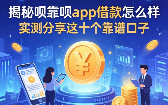 揭秘呗靠呗app借款怎么样，实测分享这十个靠谱口子