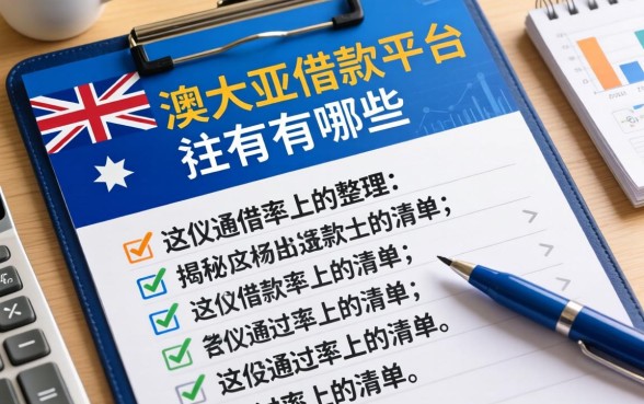 揭秘澳大利亚借款平台有哪些，整理出这份通过率高的清单