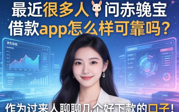 最近很多人问赤兔宝借款app怎么样可靠吗,作为过来人聊聊几个好下款的口子