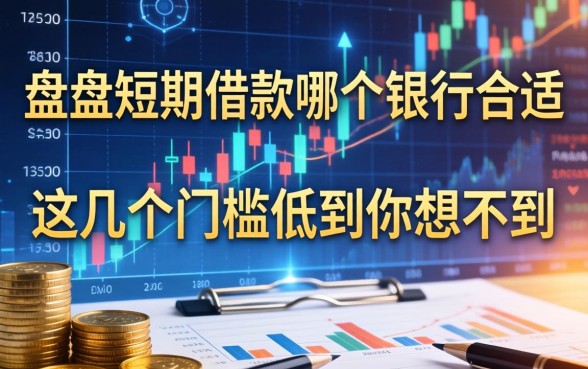 盘点短期借款哪个银行合适，这几个门槛低到你想不到