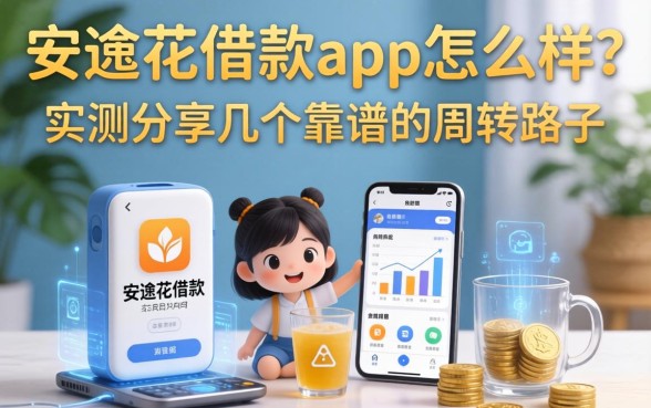 安逸花借款app怎么样？实测分享几个靠谱的周转路子