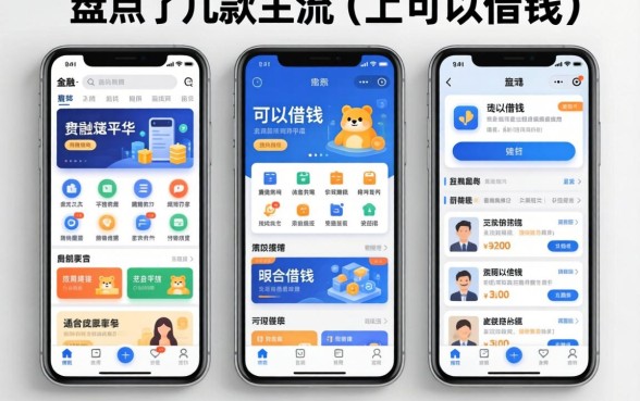 我盘点了几款主流的手机上可以借钱的平台，发现通过率没想象中低