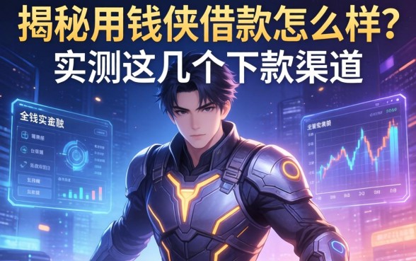 揭秘用钱侠借款怎么样？实测这几个下款渠道