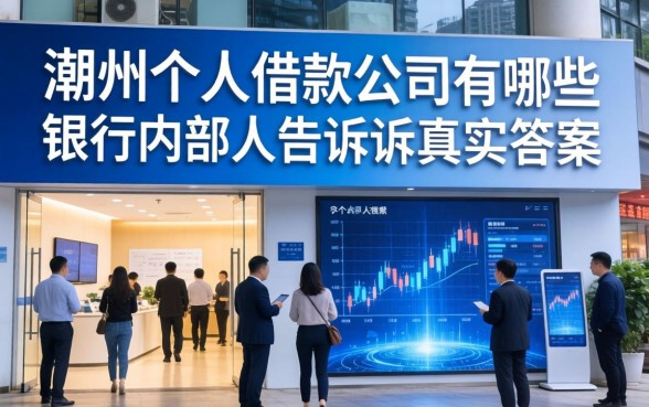 潮州个人借款公司有哪些？银行内部人告诉你真实答案