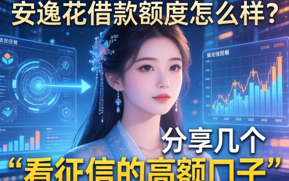 安逸花借款额度怎么样？分享几个不看征信的高额口子