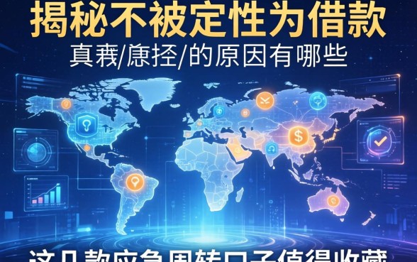 揭秘不被定性为借款的原因有哪些，这几款应急周转口子值得收藏