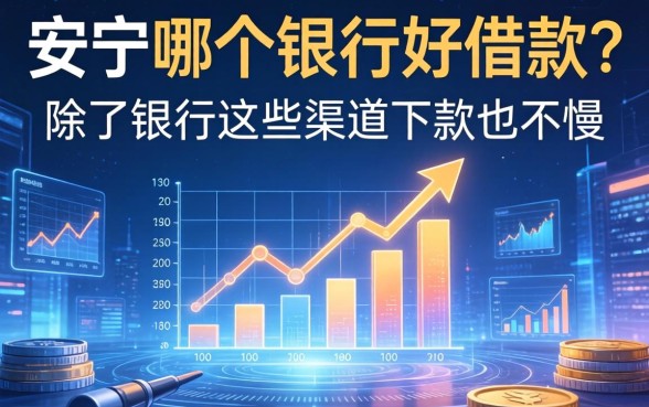 安宁哪个银行好借款？除了银行这些渠道下款也不慢