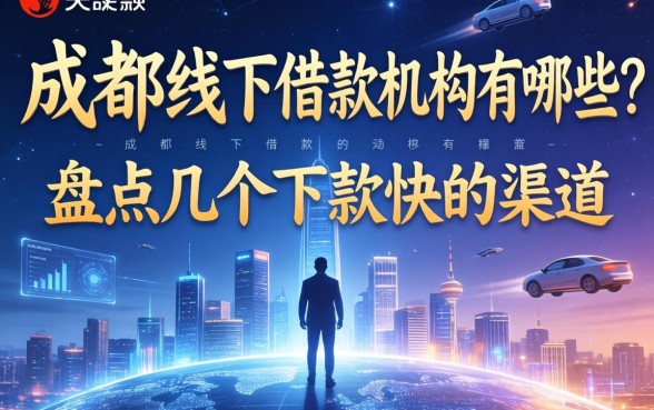 成都线下借款机构有哪些？盘点几个下款快的渠道