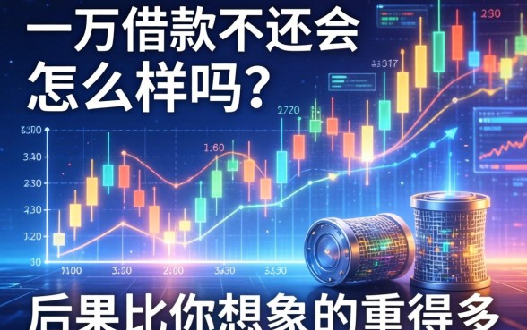 一万借款不还会怎么样吗?后果比你想象的重得多