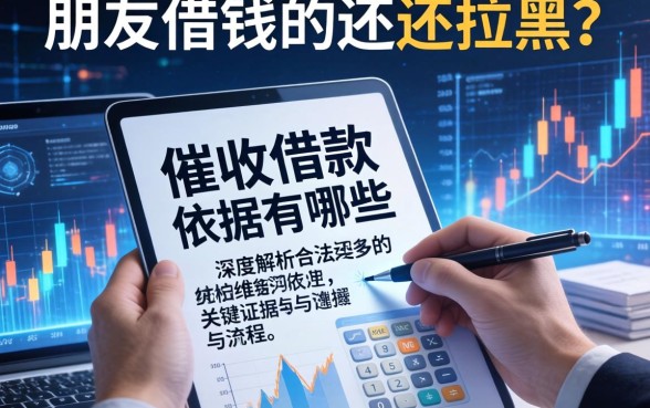 朋友借钱不还还拉黑?催收借款的依据有哪些?深度解析合法维权的关键证据与流程