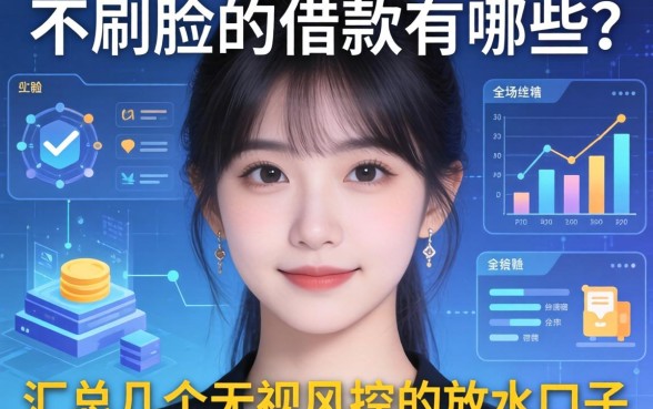 不刷脸的借款有哪些？汇总几个无视风控的放水口子