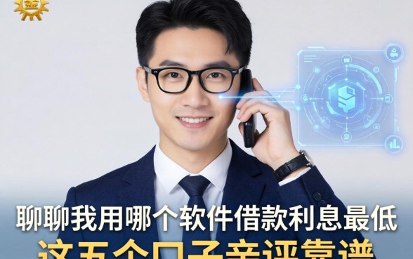 聊聊我用哪个软件借款利息最低,这五个口子亲测靠谱