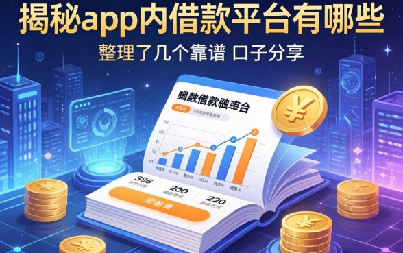 揭秘app内借款平台有哪些，整理了几个靠谱的口子分享