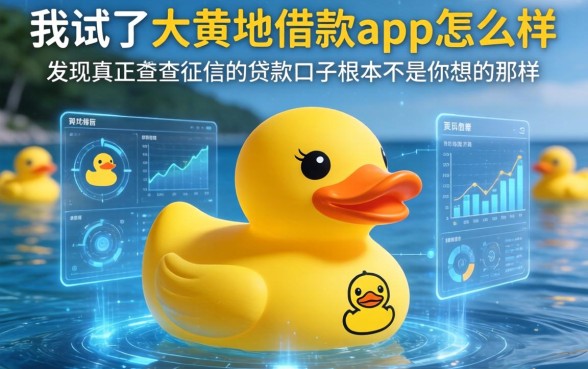 我试了大黄鸭借款app怎么样，发现真正不查征信的贷款口子根本不是你想的那样