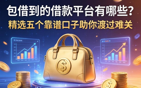 包借到的借款平台有哪些？精选五个靠谱口子助你渡过难关
