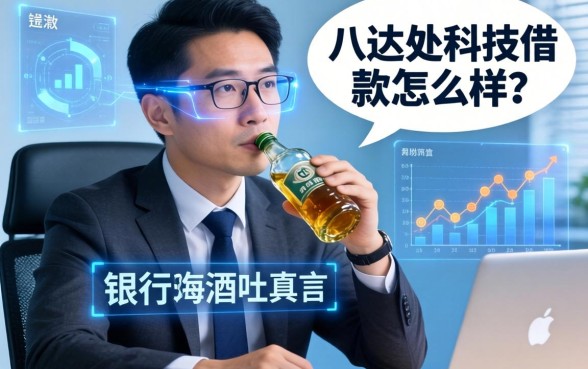 八达处科技借款怎么样？一个银行经理酒后吐真言