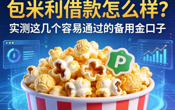 包米花借款怎么样？实测这几个容易通过的备用金口子