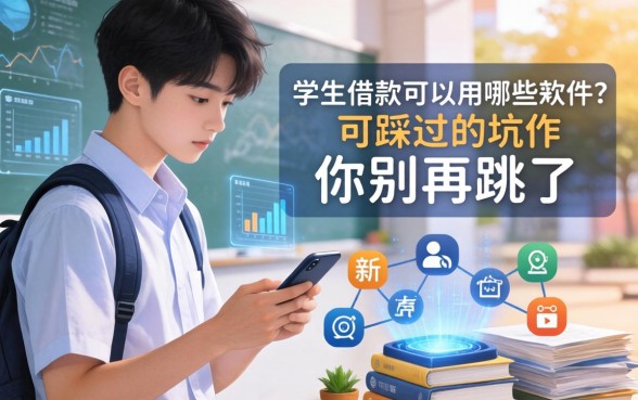 学生借款可以用哪些软件？我踩过的坑你别再跳了