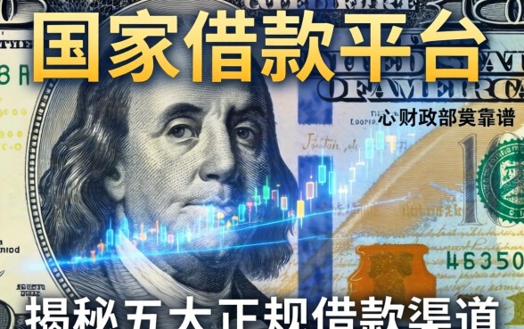 国家借款平台有哪些？财政部背景靠谱吗？揭秘五大正规借款渠道