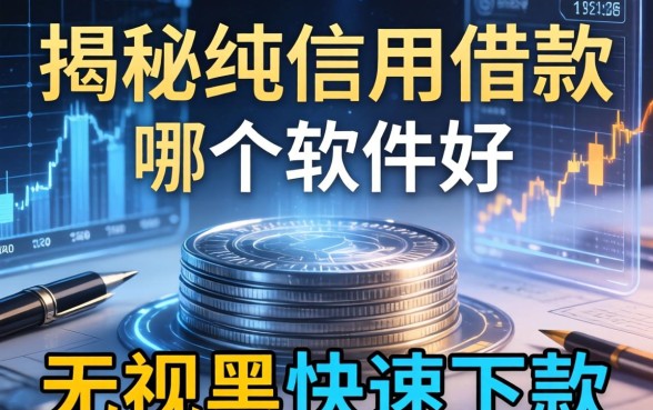 揭秘纯信用借款哪个软件好，无视黑白快速下款推荐