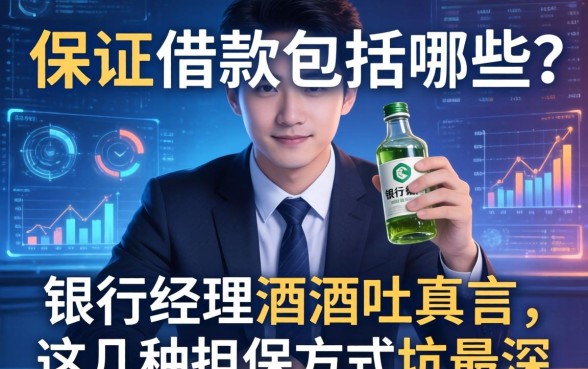 保证借款包括哪些？银行经理酒后吐真言，这几种担保方式坑最深