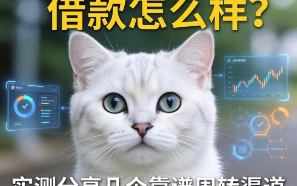 大白猫借款怎么样？实测分享几个靠谱的周转渠道