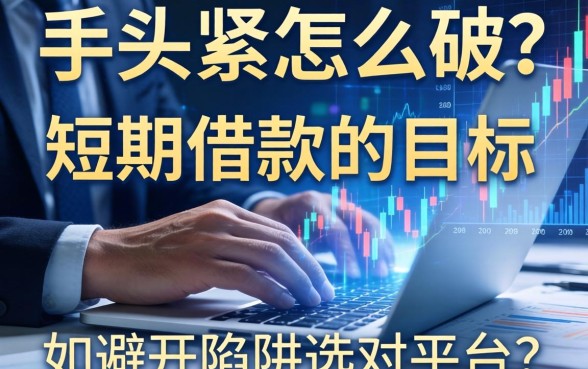 手头紧怎么破？短期借款的目标有哪些？如何避开陷阱选对平台？
