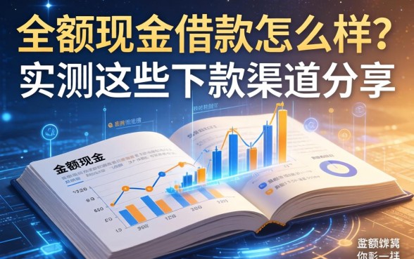 大额现金借款怎么样？实测这些下款渠道分享
