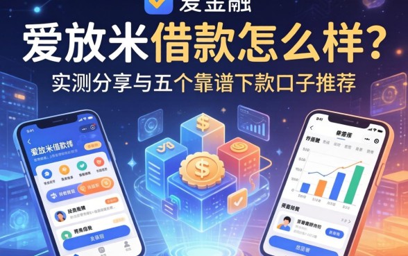 爱放米借款怎么样?实测分享与五个靠谱下款口子推荐