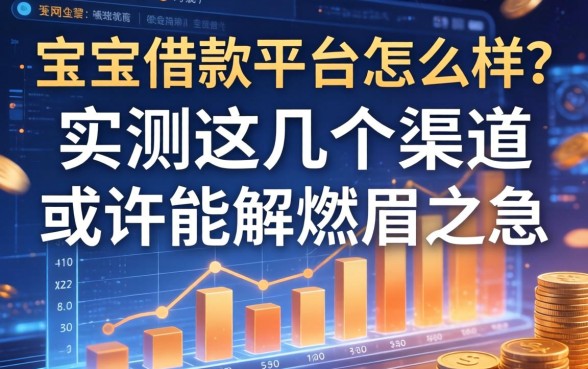 e宝借款平台怎么样？实测这几个渠道或许能解燃眉之急
