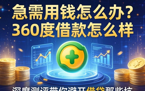 急需用钱怎么办？360度借款怎么样？深度测评带你避开借贷那些坑