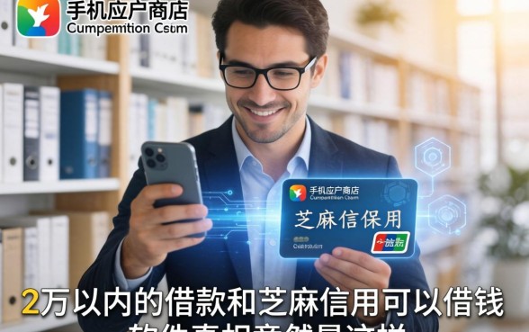 我翻遍了手机应用商店，发现2万以内的借款和芝麻信用可以借钱的软件真相竟然是这样