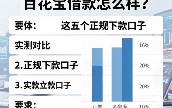 百花宝借款怎么样?实测对比这五个正规下款口子