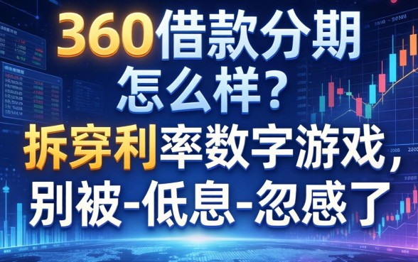360借款分期怎么样？拆穿利率数字游戏，别被-低息-忽悠了