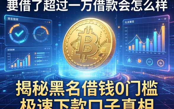 我借了超过一万借款会怎么样，揭秘黑户借钱0门槛极速下款口子真相