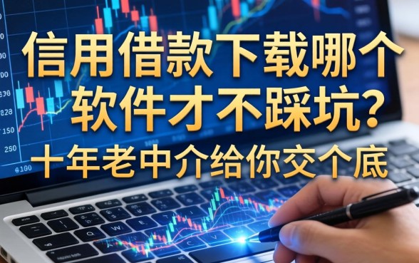信用借款下载哪个软件才不踩坑？十年老中介给你交个底